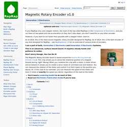 Magnetic Rotary Encoder v1.0