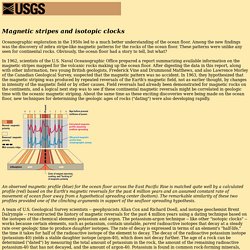 Magnetic stripes and isotopic clocks [This Dynamic Earth, USGS]