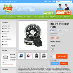 Magnetic Thinking Putty « Simply Clever Toys – toys nz, toys, toy nz, toy shop