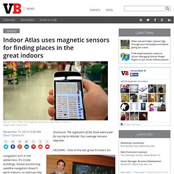 Indoor Atlas uses magnetic sensors for finding places in the great indoors