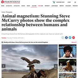 Animal magnetism: Stunning Steve McCurry photos show the complex relationship between humans and animals