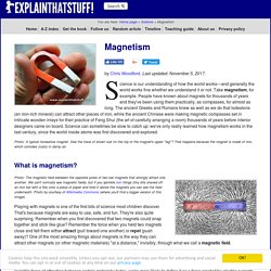 Magnetism for kids - A simple introduction
