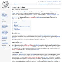 Magnetofection