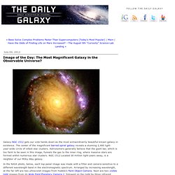 The Most Magnificent Galaxy in the Observable Universe?