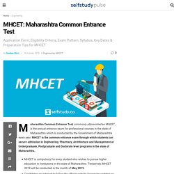 MHCET: Maharashtra Common Entrance Test