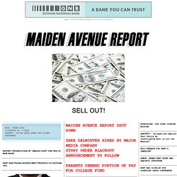 Maiden Avenue Report