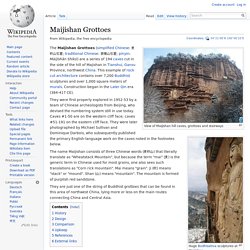 Maijishan Grottoes