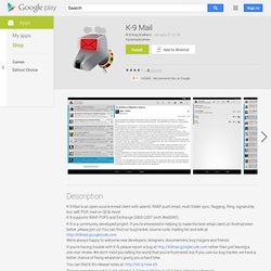 K-9 Mail - Android Apps auf Google Play