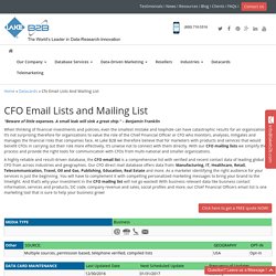 CFO Mailing Addresses