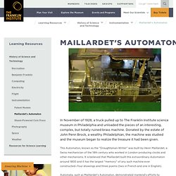 Maillardet's Automaton