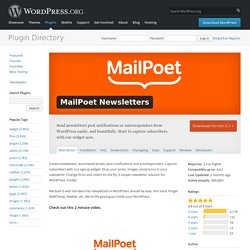 MailPoet Newsletters
