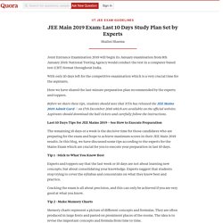 iitjeeexamguidelines.quora