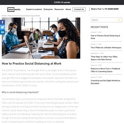 How to Maintain Social Distancing at WorkPlace