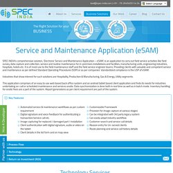 Service and Maintenance Application (eSAM)