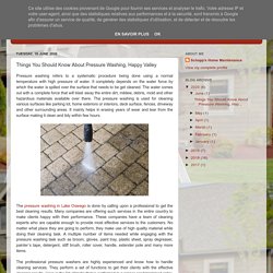 Things You Should Know About Pressure Washing, Happy Valley