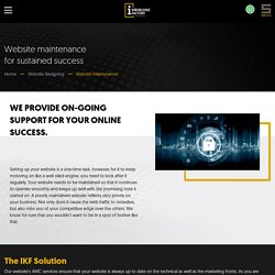 Ecommerce Website Maintenance Agency