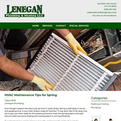 HVAC Maintenance Tips for Spring – Lenegan