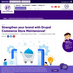 Best ecommerce solutions that offer ideal customer experiences - Drupal Ecommerce Maintenance - Skynet Technologies USA LLC