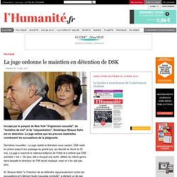 Inculpé d'agression sexuelle", DSK arrêté à New York