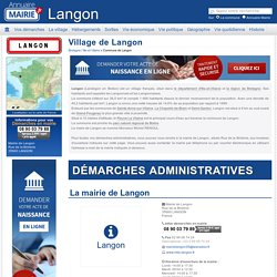 Mairie de Langon - La Commune, la Mairie de Langon et son village - Ille-et-Vilaine en France