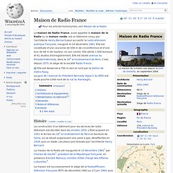 Maison de Radio France