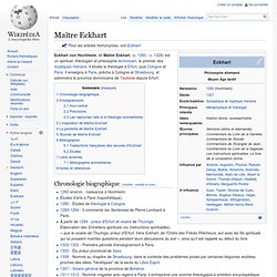 Maître Eckhart - Wikipédia - Vimperator