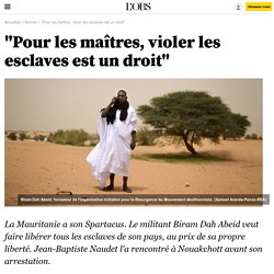 "Pour les maîtres, violer les esclaves est un droit"-2015-L'Obs