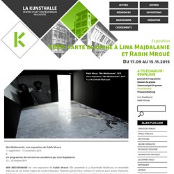 VUES: carte blanche à Lina Majdalanie et Rabih Mroué - La Kunsthalle, centre d'art contemporain Mulhouse