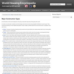 Major Construction Types