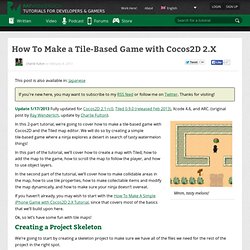 How To Make a Tile-Based Game with Cocos2D