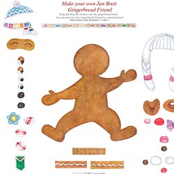 Make a Jan Brett Gingerbread Friend