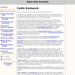 Make Celtic Knotwork