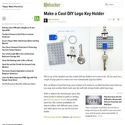 Make a Cool DIY Lego Key Holder