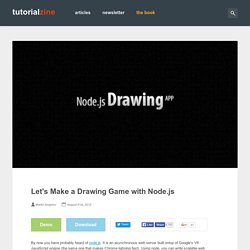 Let’s Make a Drawing Game with Node.js