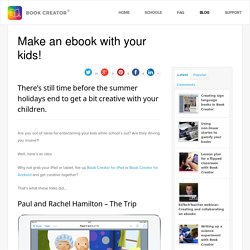 Make an ebook with your kids!