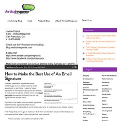 Email Marketing Blog for Small Business: How to Make the...