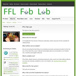 A Fabulous Laboratory @ the FFL