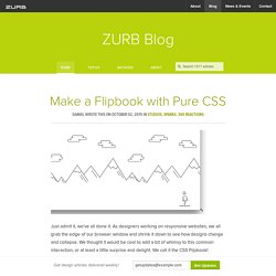 Make a Flipbook with Pure CSS