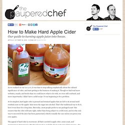 How to Make Hard Apple Cider