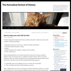 The Kenradical School of History