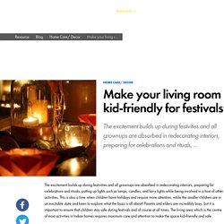 Make Your Living Room Kid-Friendly for Festivals