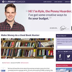 Make Money As a Used Book Hunter