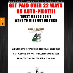 Make Money With This Passive Residual Income System!