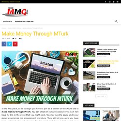 How To Make Money Through MTurk - Make Money Grab