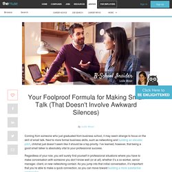 Make Small Talk: 3-Step Method for Everyone
