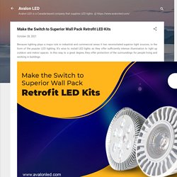 Make the Switch to Superior Wall Pack Retrofit LED Kits
