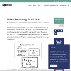 Make a Ten Strategy for Addition