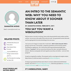 An Intro To The Semantic Web: Why You Need To Know About It Sooner Than Later