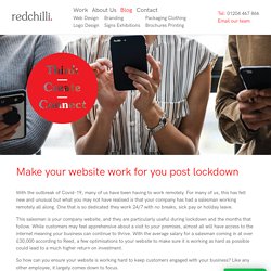 Make your website work for you post lockdown