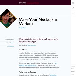 Make Your Mockup in Markup